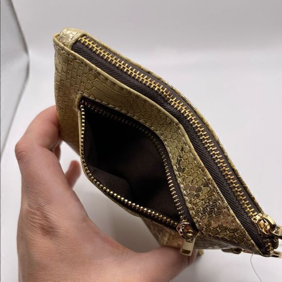 NWT Simply Southern Snakeskin Mini Zip Wallet - Picture 3 of 5